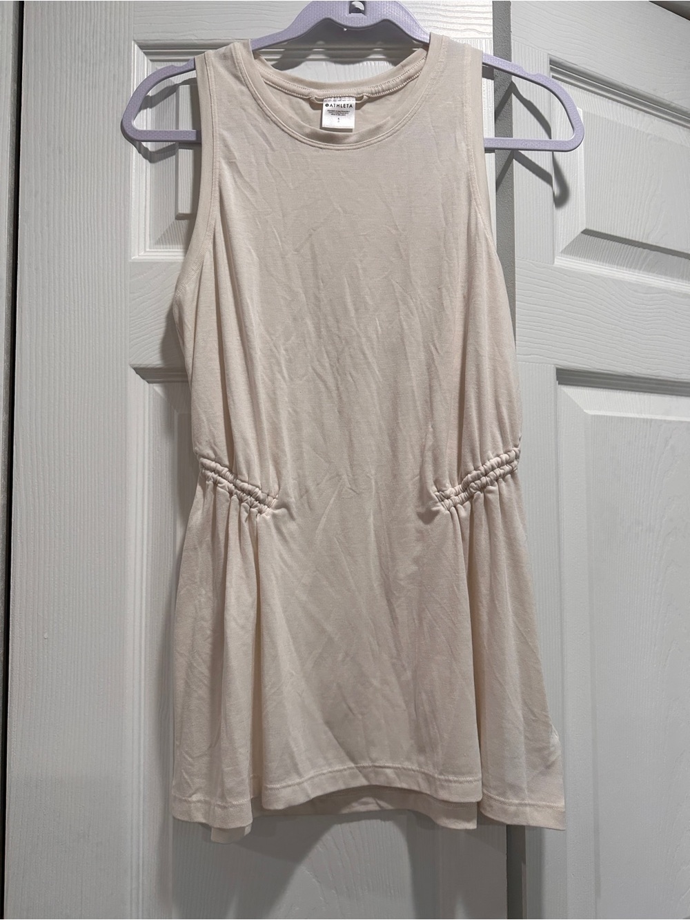 Athleta Air Out Cinch Tank Top Tunic Small S Activewear